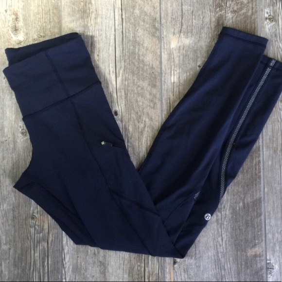 lululemon athletica Pants - Lululemon Navy 7/8